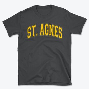 Saint Agnes Academy Varsity Arch Basic T-Shirt