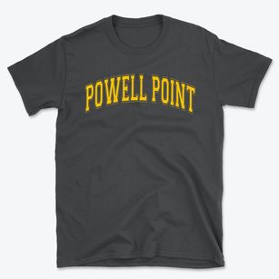 Powell Point Elementary School Varsity Arch Basic T-Shirt