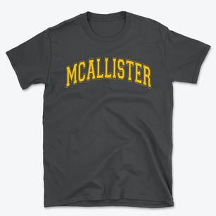 Mcallister Middle School Varsity Arch Basic T-Shirt