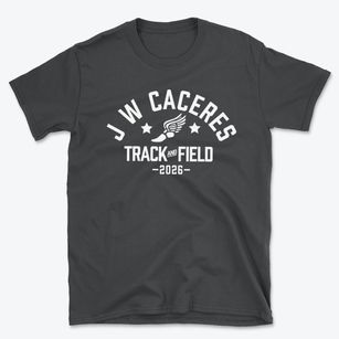 J W Caceres Elementary School Track and Field Basic T-Shirt