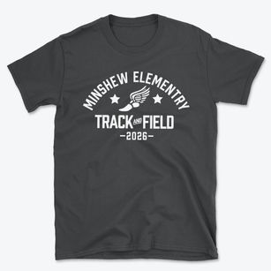 Minshew Elementry Track and Field Basic T-Shirt