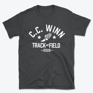 C.c. Winn High School Track and Field Basic T-Shirt