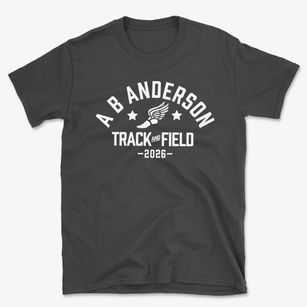 A B Anderson Elementary School Track and Field Basic T-Shirt