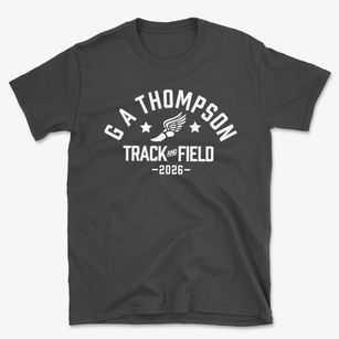 G A Thompson Intermediate School Track and Field Basic T-Shirt