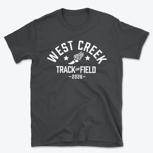 West Creek Academy Track and Field Basic T-Shirt