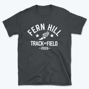 Fern Hill Elementary School Track and Field Basic T-Shirt