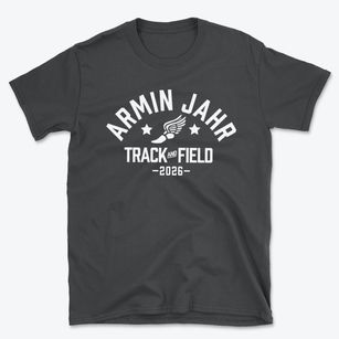 Armin Jahr Elementary School Track and Field Basic T-Shirt