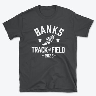 Banks Middle School Track and Field Basic T-Shirt
