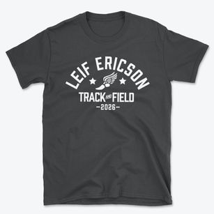 Leif Ericson Elementary School Track and Field Basic T-Shirt