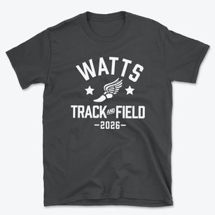 Watts Christian School Track and Field Basic T-Shirt