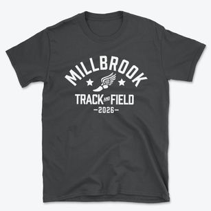 Millbrook Elementary School Track and Field Basic T-Shirt