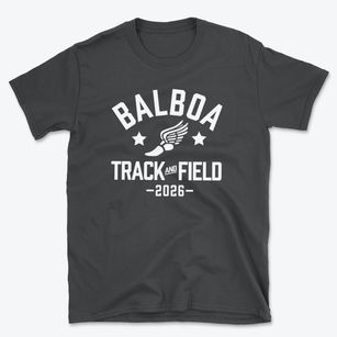 Balboa High School Track and Field Basic T-Shirt