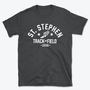 St Stephen Parish Track and Field Basic T-Shirt
