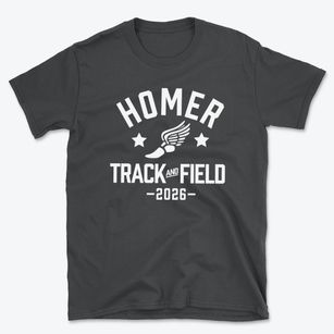 Homer Middle School Track and Field Basic T-Shirt