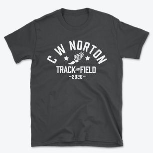 C W Norton Elementary School Track and Field Basic T-Shirt