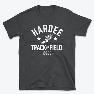 Hardee High School Track and Field Basic T-Shirt