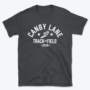Canby Lane Elementary School Track and Field Basic T-Shirt