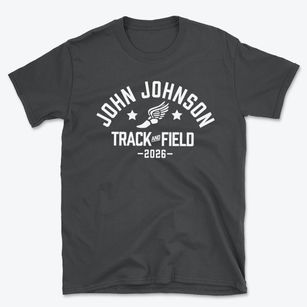 John Johnson Elementary School Track and Field Basic T-Shirt