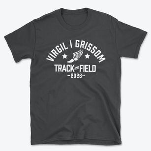 Virgil I Grissom Elementary School Track and Field Basic T-Shirt