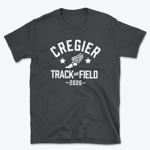 Cregier Vocational High School Track and Field Basic T-Shirt