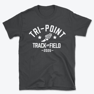 Tri-point High School Track and Field Basic T-Shirt