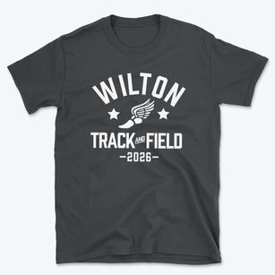 Wilton Center Elementary School Track and Field Basic T-Shirt
