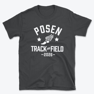 Posen Elementary School Track and Field Basic T-Shirt
