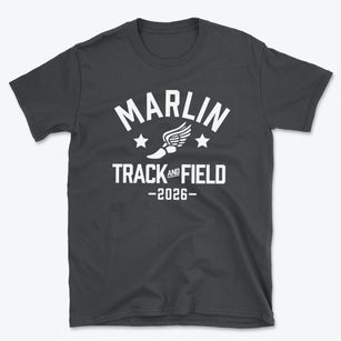 Marlin Elementary School Track and Field Basic T-Shirt