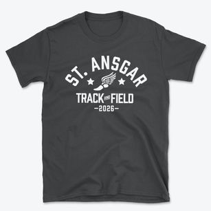 Saint Ansgar Middle School Track and Field Basic T-Shirt