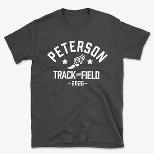 Peterson Elementary School Track and Field Basic T-Shirt