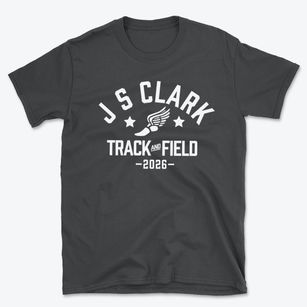 J S Clark Magnet School Track and Field Basic T-Shirt