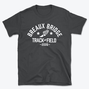Breaux Bridge Junior High School Track and Field Basic T-Shirt