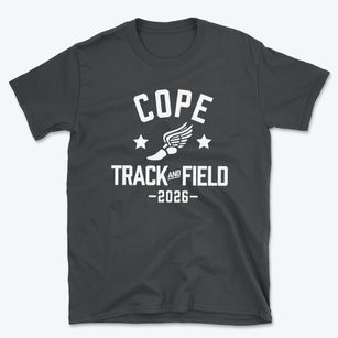 Cope Middle School Track and Field Basic T-Shirt