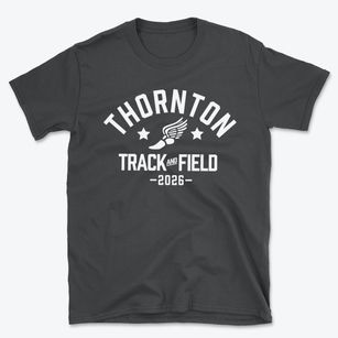 Thornton Friends Middle School Track and Field Basic T-Shirt