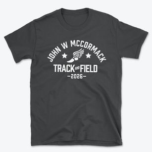 John W Mccormack Middle School Track and Field Basic T-Shirt