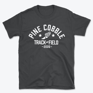 Pine Cobble Elementary School Track and Field Basic T-Shirt