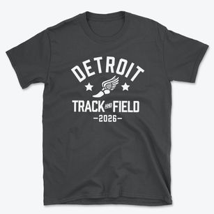 Detroit Collegiate Track and Field Basic T-Shirt