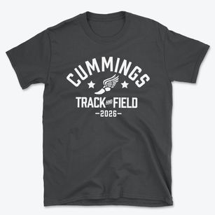 Cummings Elementary School Track and Field Basic T-Shirt
