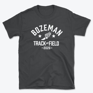 Bozeman High School Track and Field Basic T-Shirt