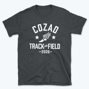 Cozad Senior High School Track and Field Basic T-Shirt