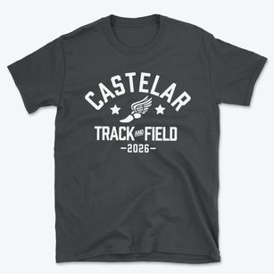 Castelar Academy Track and Field Basic T-Shirt