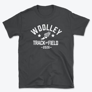 Gwendolyn Woolley Elementary School Track and Field Basic T-Shirt
