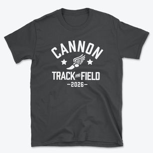 Cannon Middle School Track and Field Basic T-Shirt