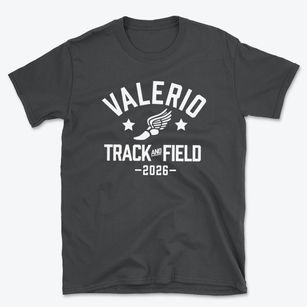 Valerio Elementary School Track and Field Basic T-Shirt