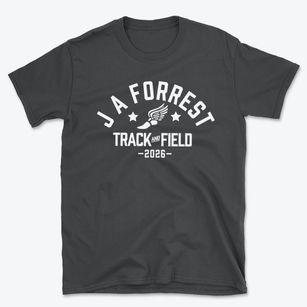J A Forrest Elementary School Track and Field Basic T-Shirt