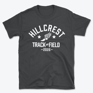 Hillcrest Elementary School Track and Field Basic T-Shirt