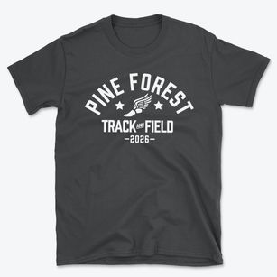 Pine Forest High School Track and Field Basic T-Shirt