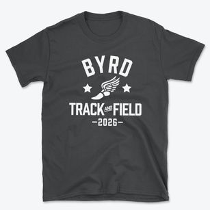 Byrd Middle School Track and Field Basic T-Shirt