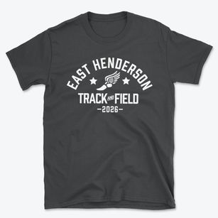 East Henderson High School Track and Field Basic T-Shirt