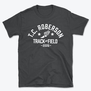 T.c. Roberson High School Track and Field Basic T-Shirt